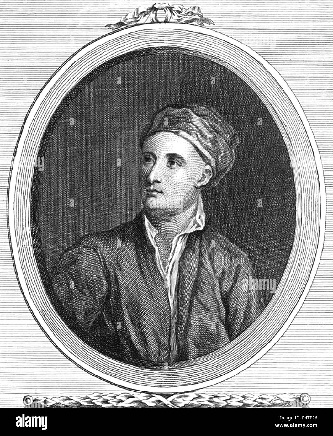 WILLIAM KENT (c 1685-1748) englische Architekt und Möbeldesigner Stockfoto