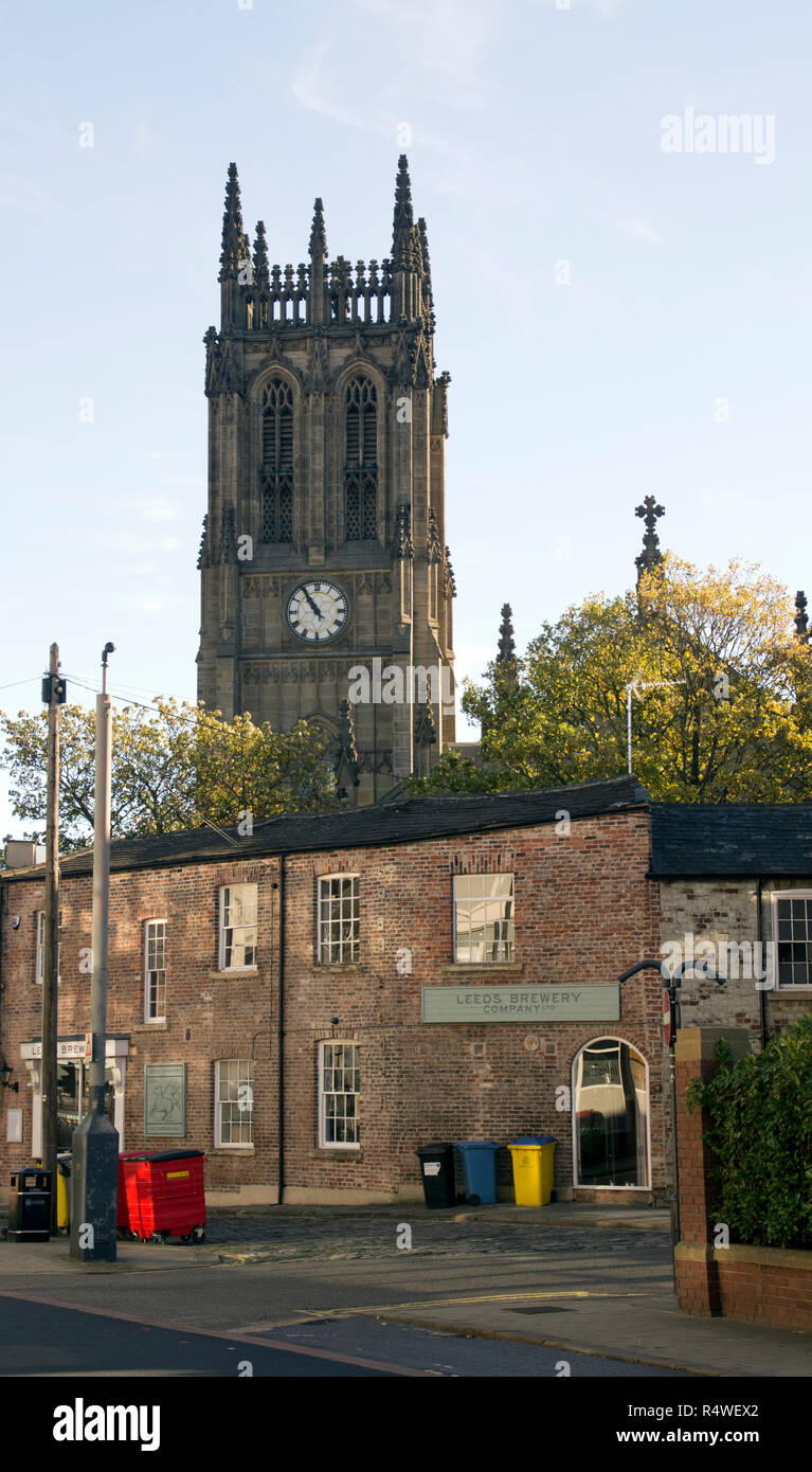 Münster und Leeds Leeds Brauerei Stockfoto