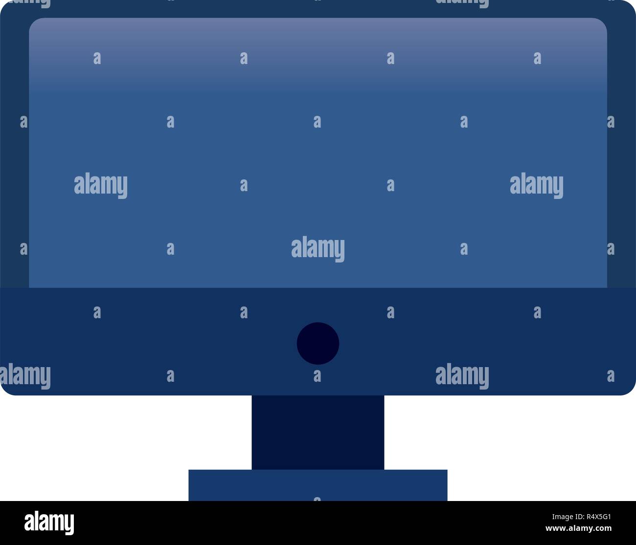 Computer Comic Vector Illustration graphic design Stock Vektor