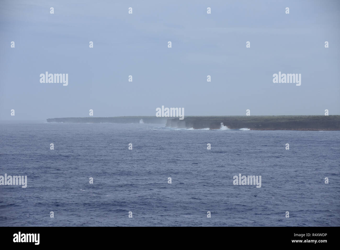 Henderson Island, eine unbewohnte Insel, Teil des Pitcairn Inseln im Südpazifik. Stockfoto