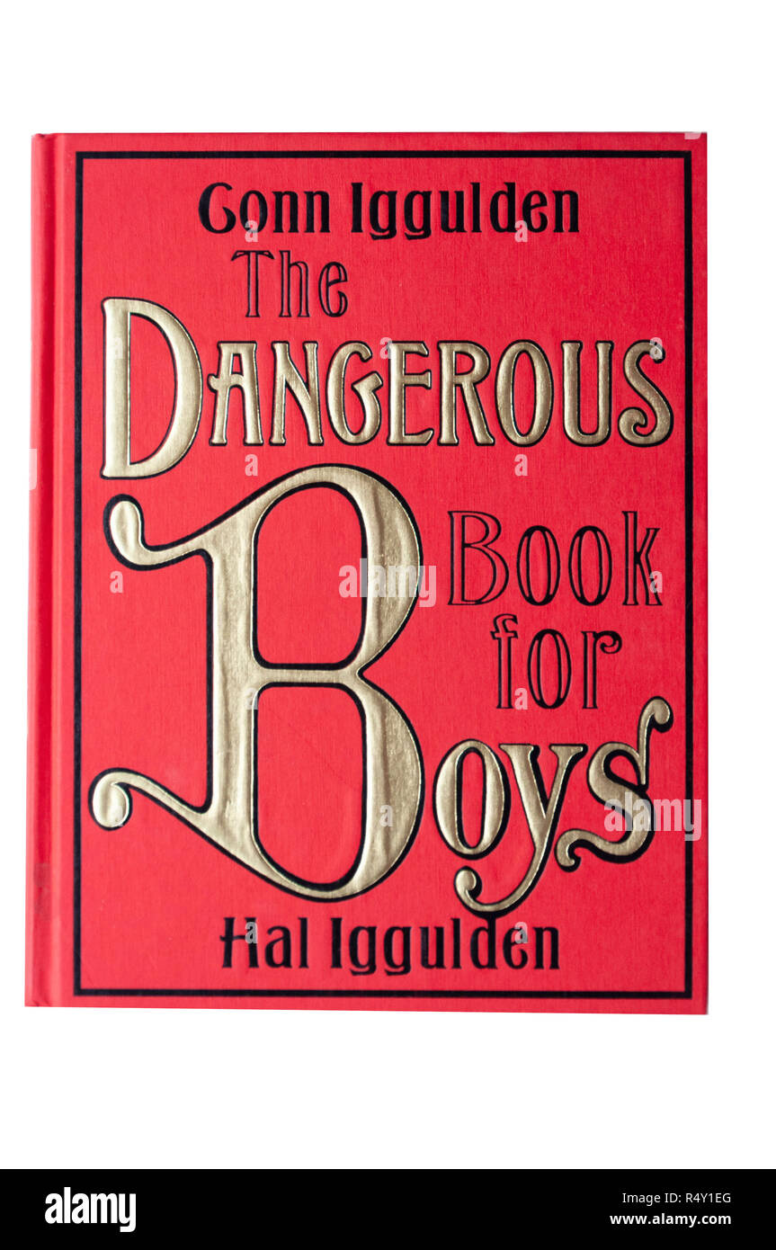 Die gefährlichen Buch für Jungen von Conn und Hal Iggulden, Surrey, England, Vereinigtes Königreich Stockfoto