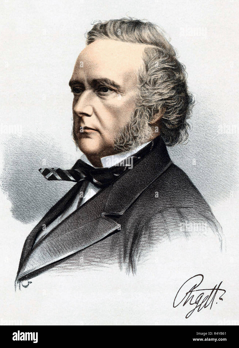 GEORGE CAMPBELL, 8. Herzog von Argyll (1823-1900) Stockfoto