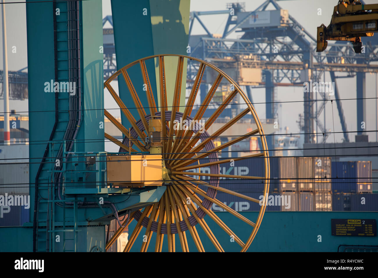 RSC Terminal, Eemhaven, Pernis, Rotterdam, Niederlande Stockfoto