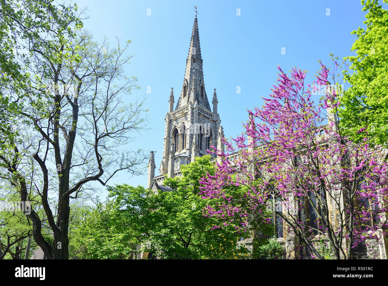 St Mark's Kirche, Hamilton Terrasse, Maida Vale, Westminster, London, England, Vereinigtes Königreich Stockfoto