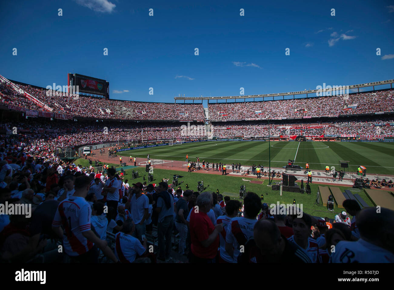 River Plate Stadion Stockfoto