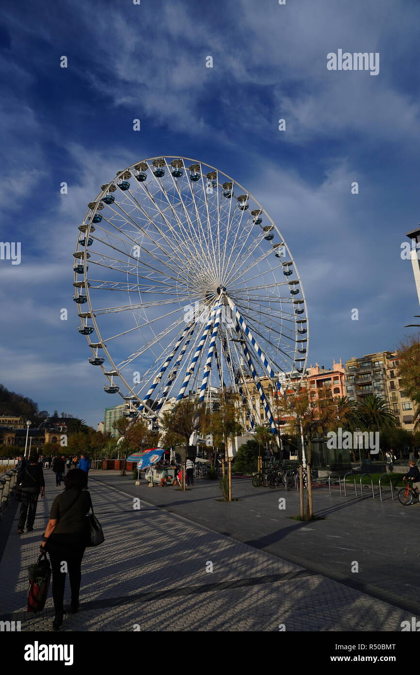 San Sebastian - Donostia Stockfoto