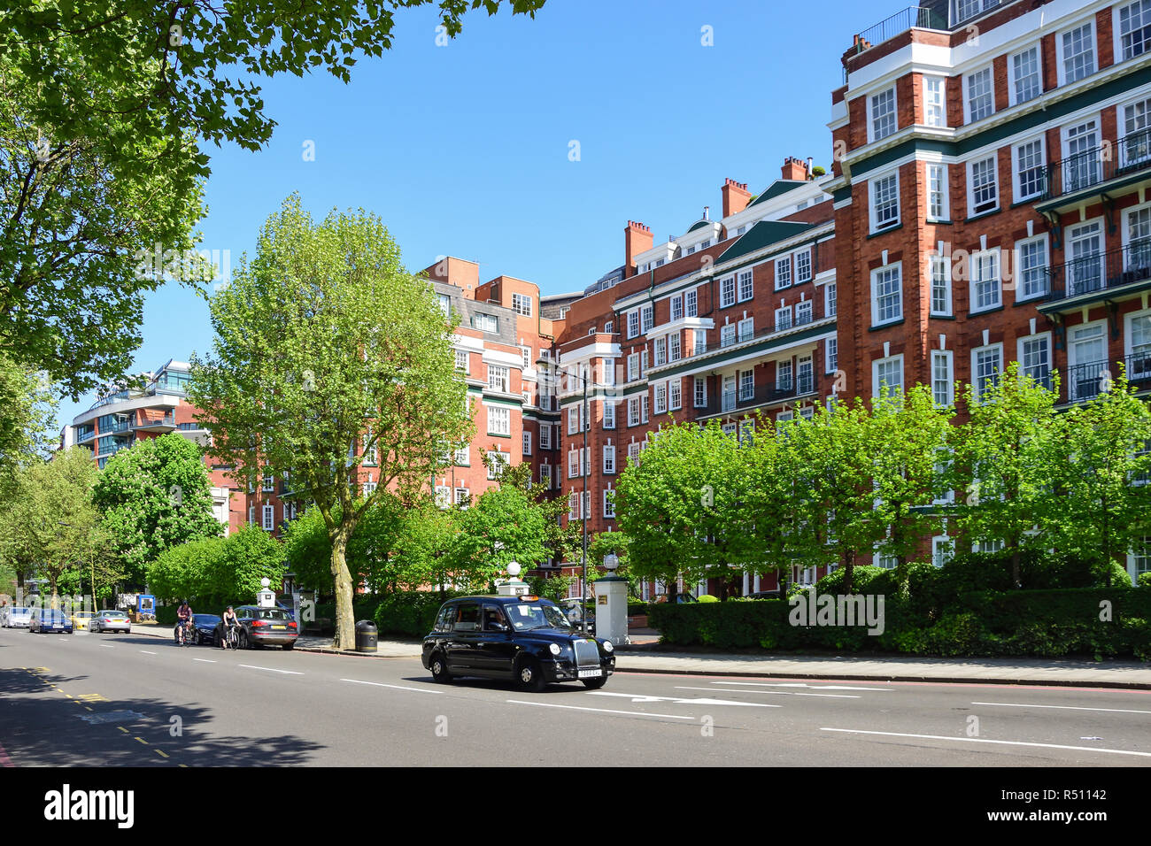 St John's Wood Road, St John's Wood, Westminster, London, England, Vereinigtes Königreich Stockfoto