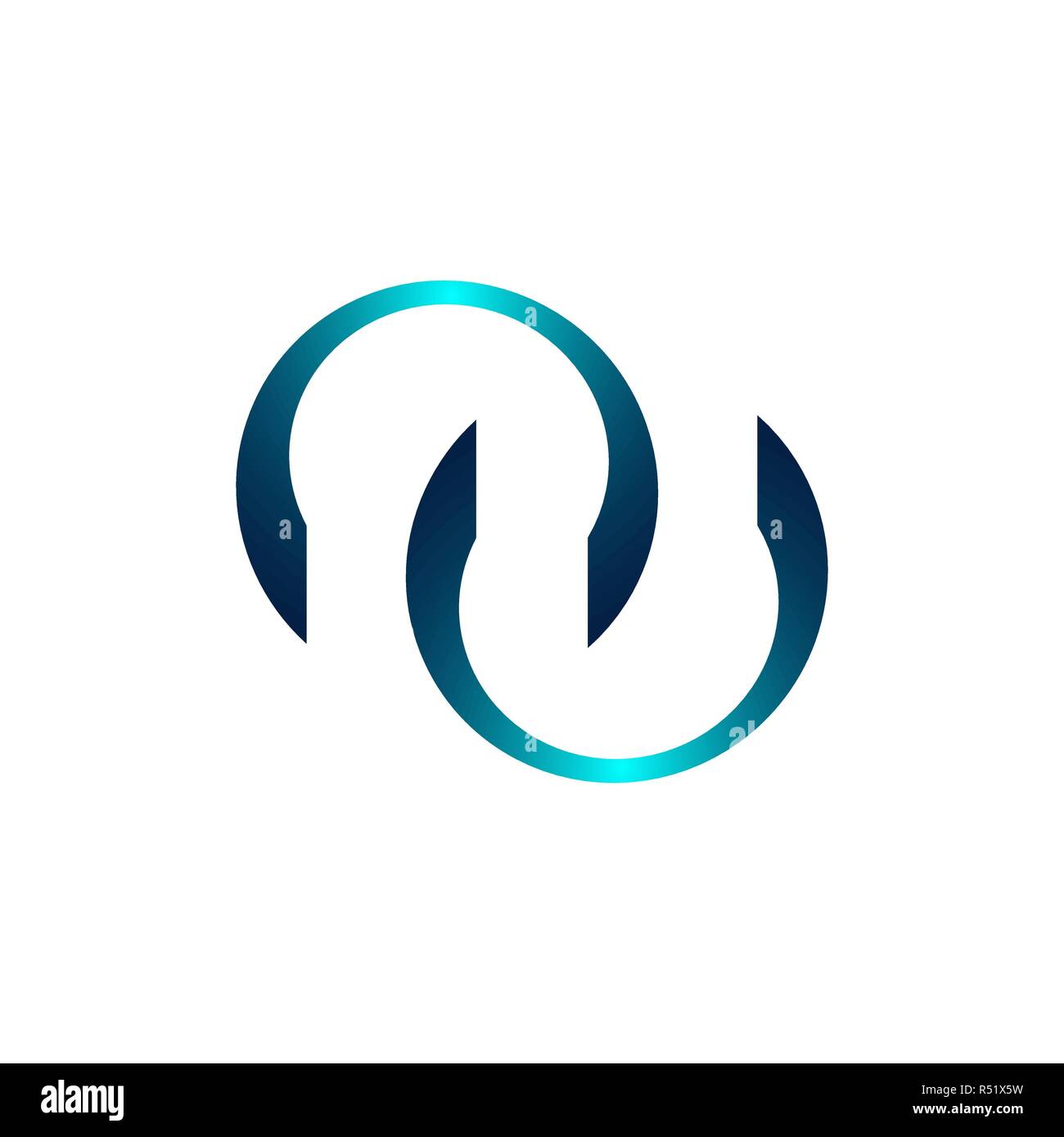 Technik orbit Web ringen Logo Design. Vektor Kreis ring Logo Design. Abstrakte Kreis logo Vorlage. Runder Ring Kreis und Infinity loop Symbol, Tec Stock Vektor