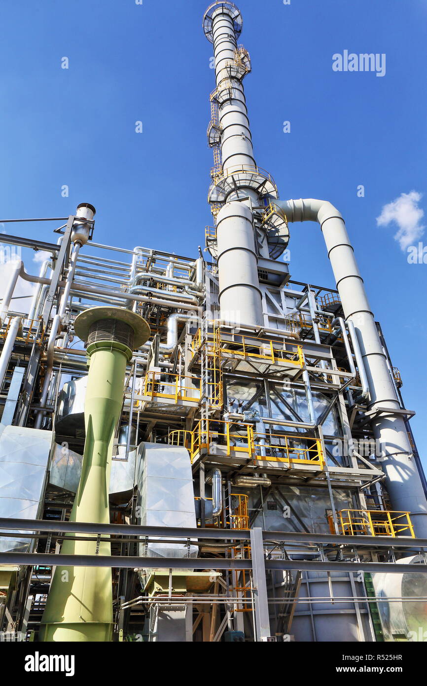 KazMunaiGaz 110.000 b/d Edirne Raffinerie neu Wasserstoff Reinigung und Produktionseinheit, einer der wichtigsten Einrichtungen, saubere, moderne Kraftstoffe gebaut Stockfoto