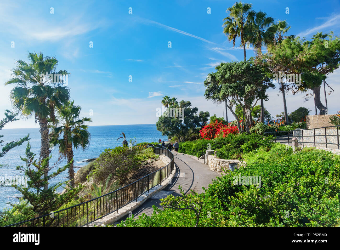 Die schöne Landschaft rund um die Laguna Beach, Kalifornien Stockfoto