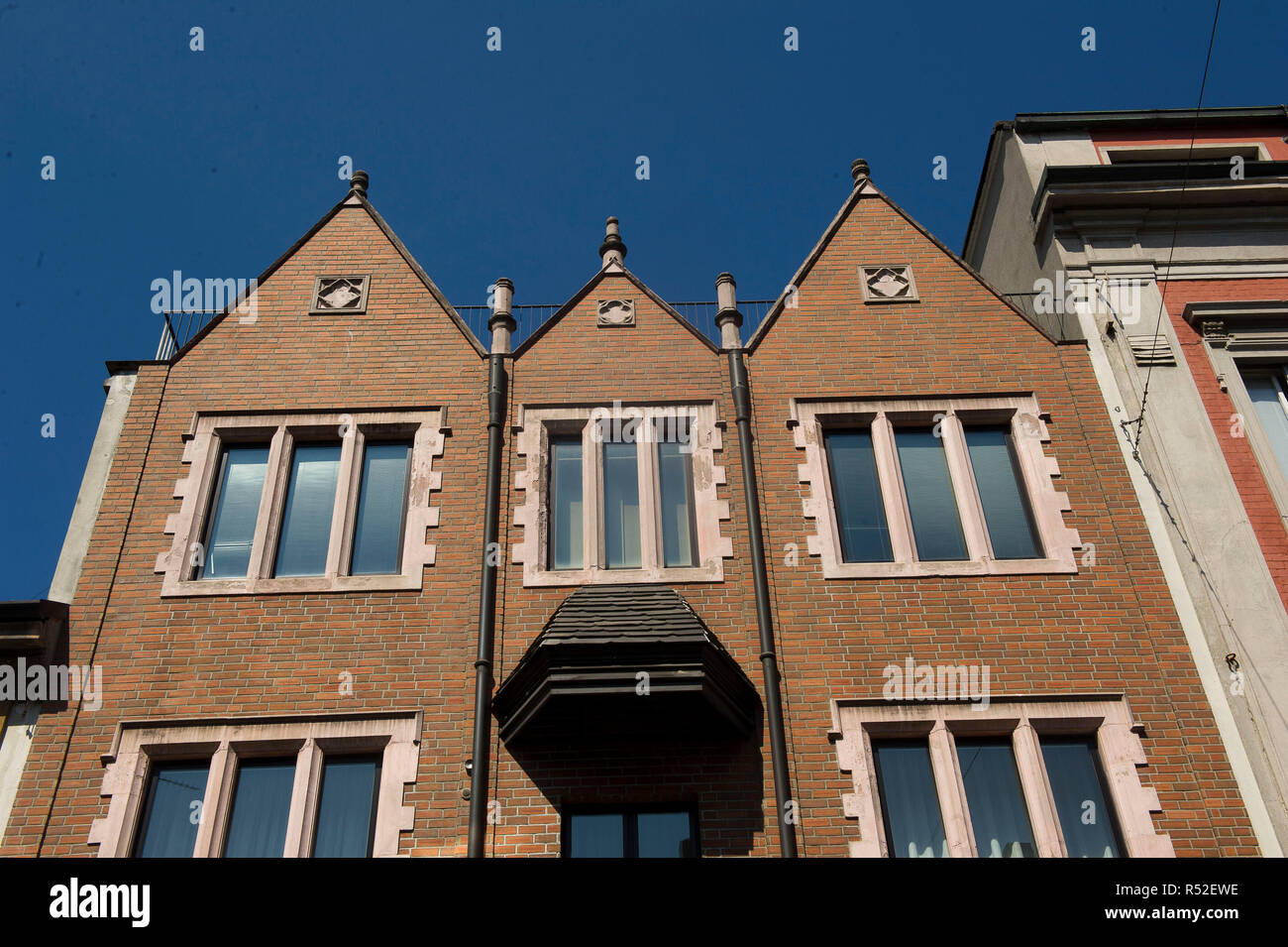 Italien, Lombardei, Mailand, Casa770, eines der 16 Häuser gebaut, um alle, die sich überall auf der Welt. Replik des Hauses der Rabbi Menachem Mendel Schneerson, der Rabbi von lubawitsch auf 770 Eastern Parkway, Brooklyn, N.Y. Stockfoto