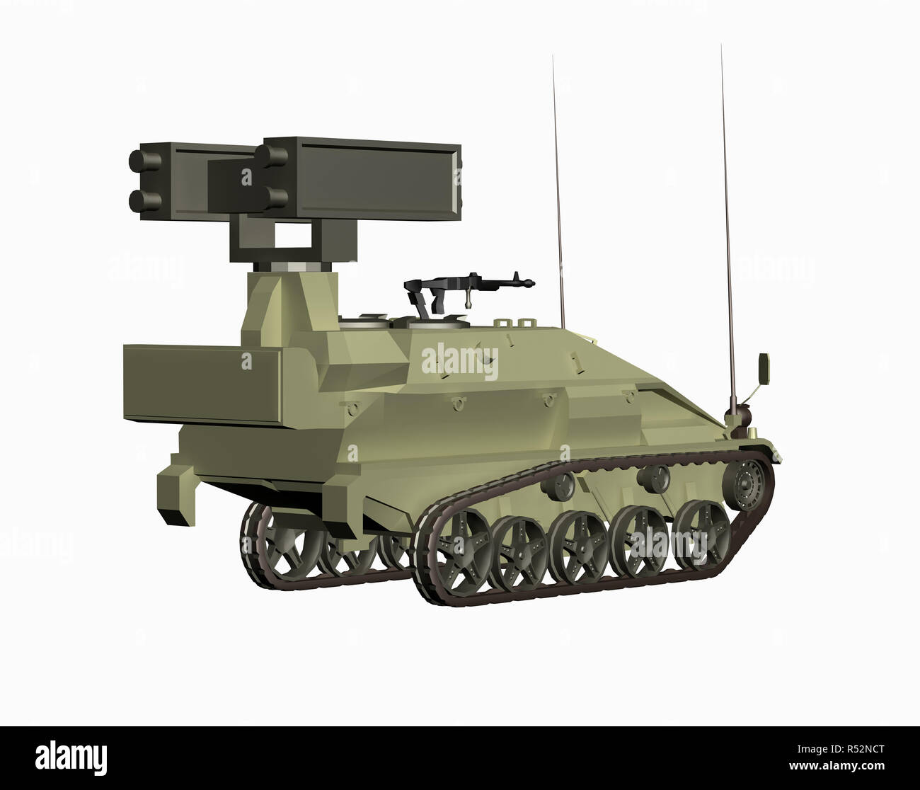 Rocket Launcher freigegeben Stockfoto