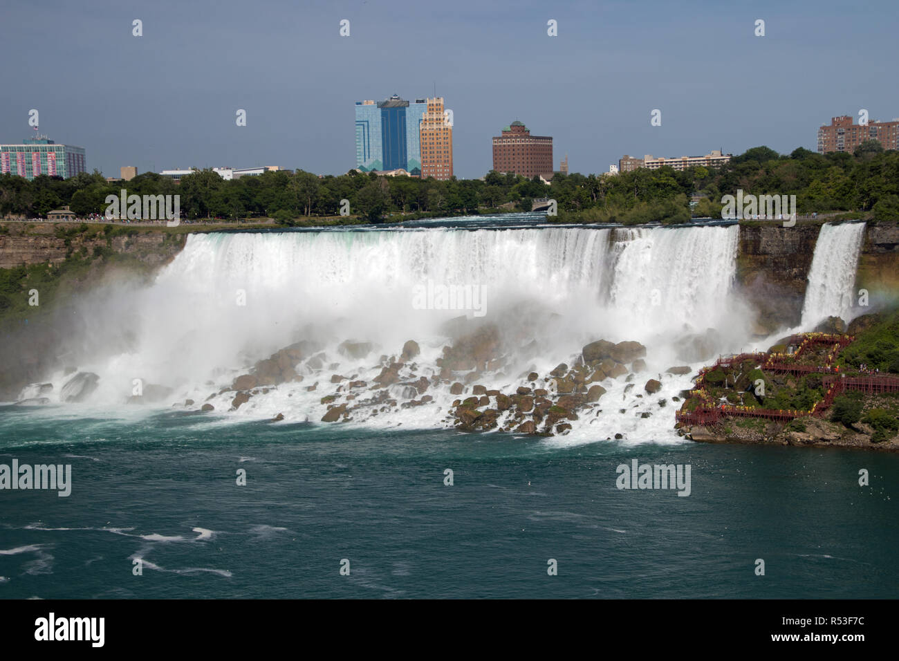 Niagara Falls aus den USA und Kanada Stockfoto