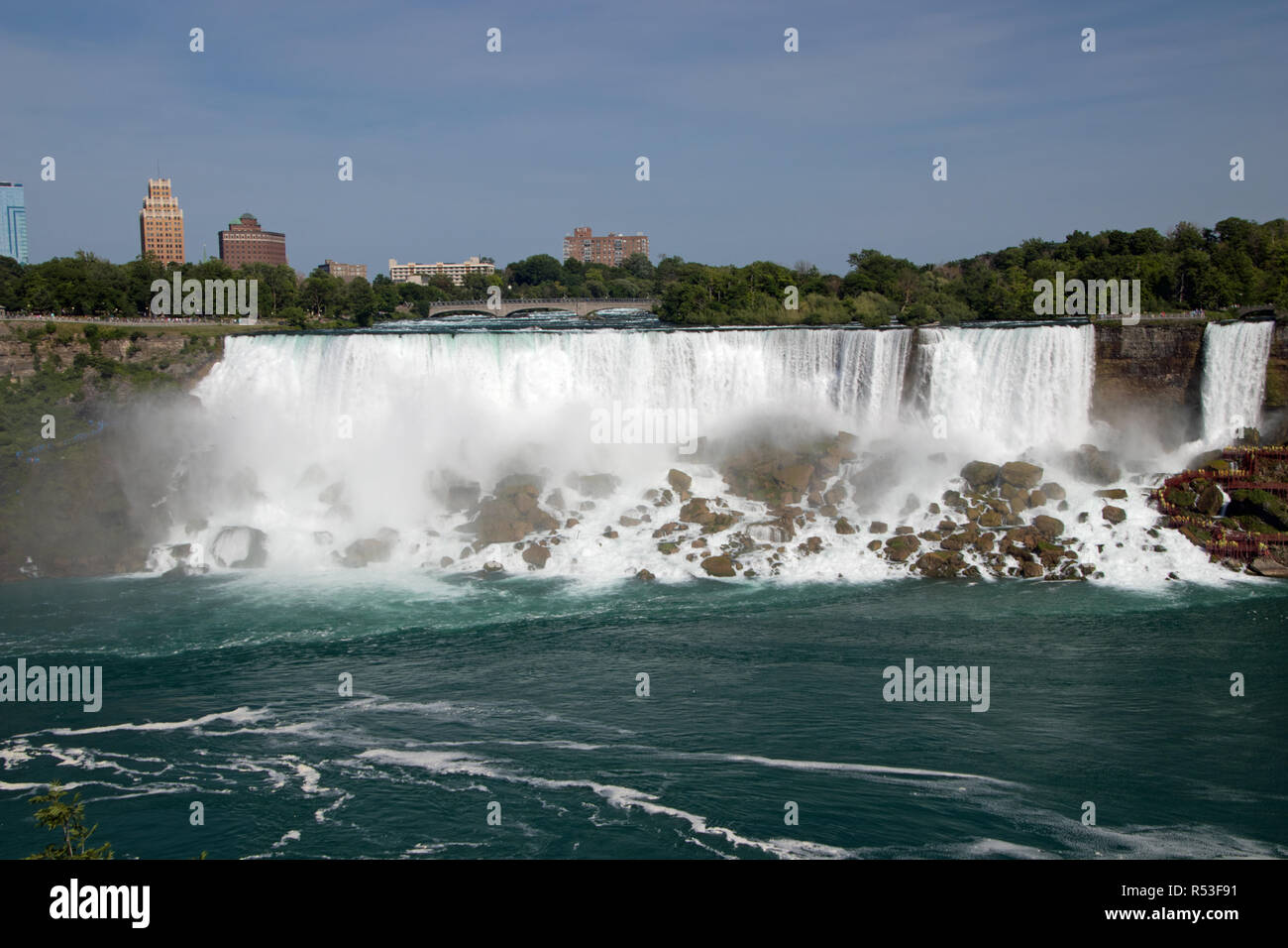 Niagara Falls aus den USA und Kanada Stockfoto