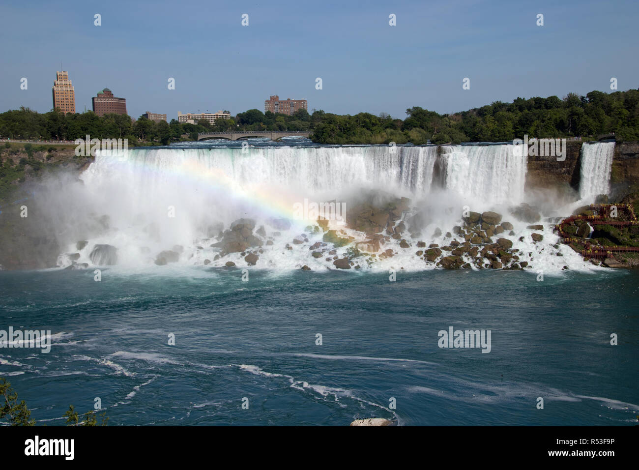 Niagara Falls aus den USA und Kanada Stockfoto