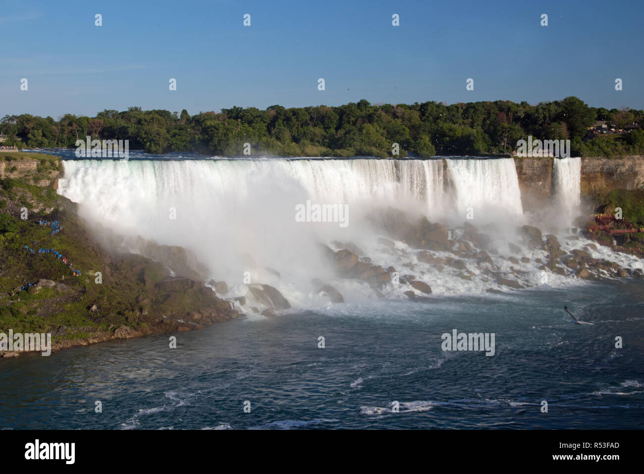 Niagara Falls aus den USA und Kanada Stockfoto