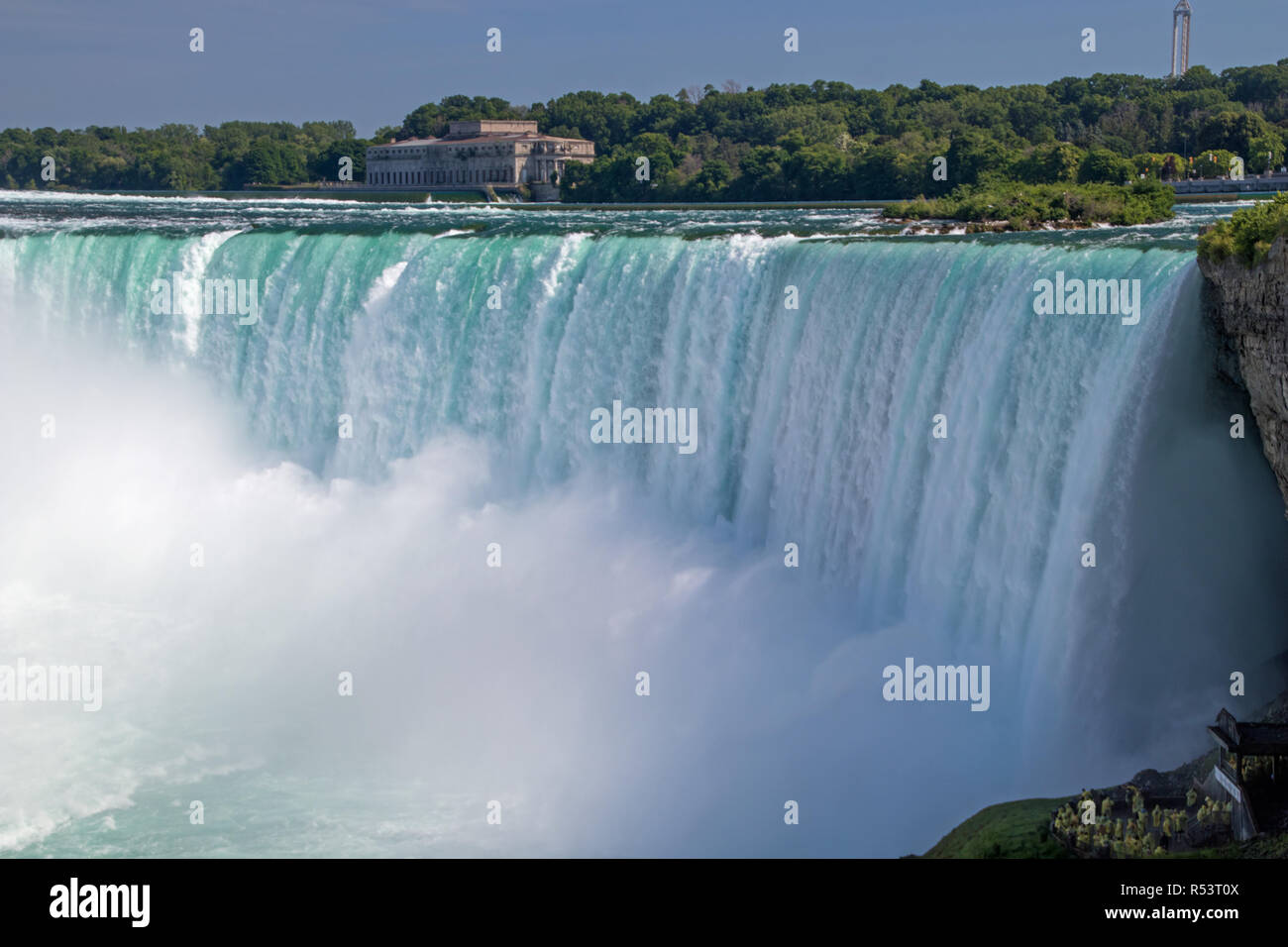 Niagara Falls aus den USA und Kanada Stockfoto