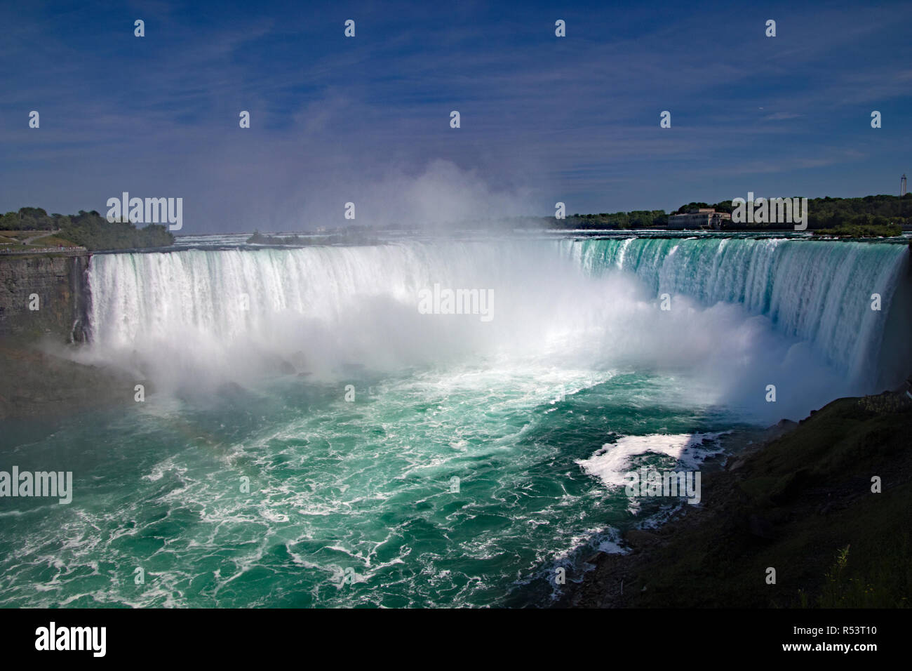 Niagara Falls aus den USA und Kanada Stockfoto