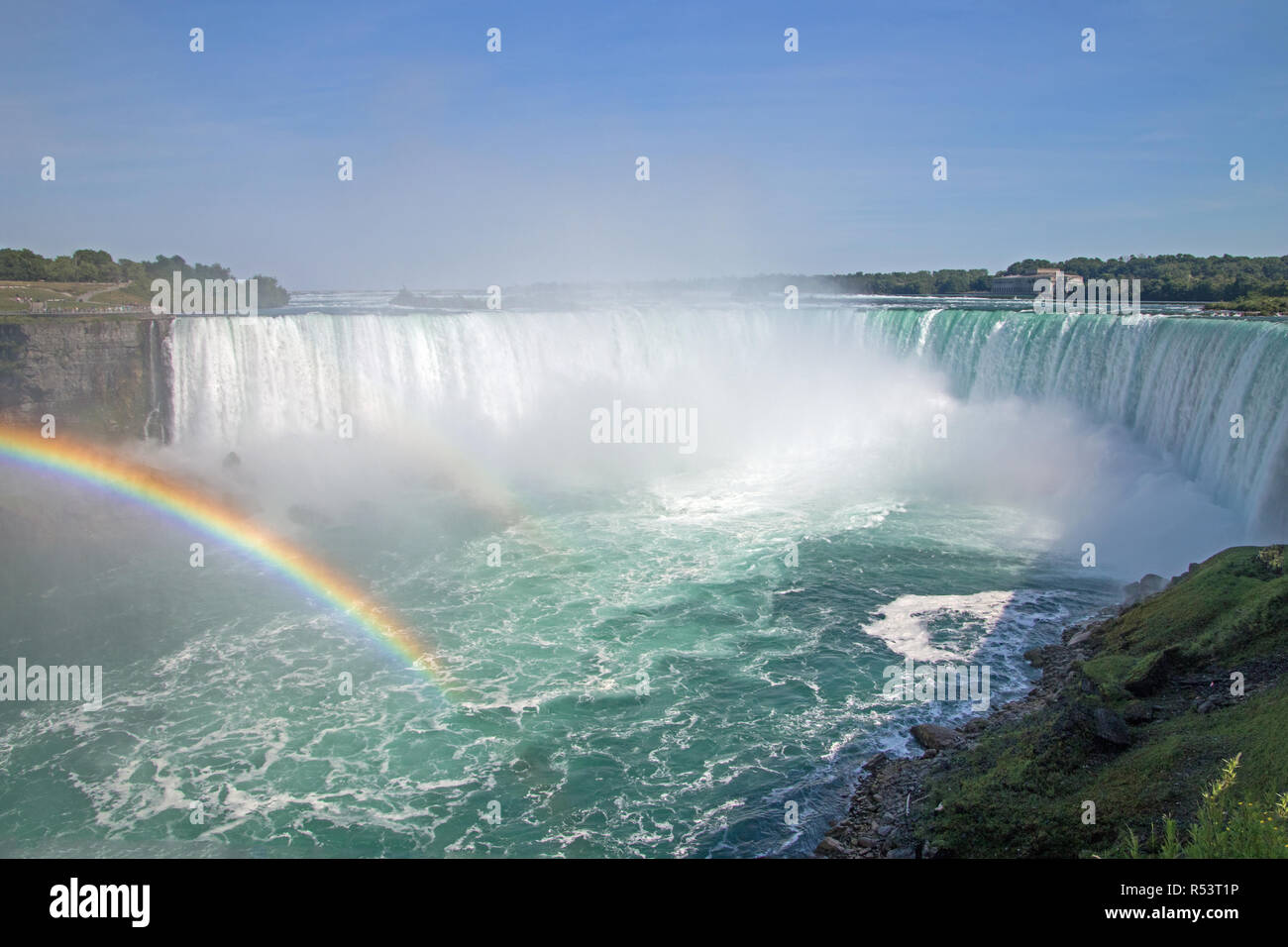 Niagara Falls aus den USA und Kanada Stockfoto