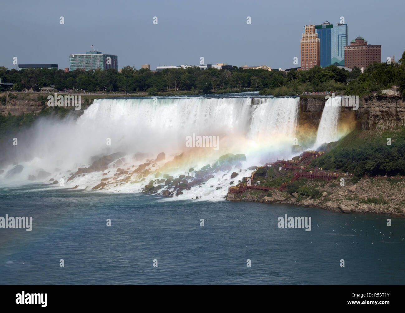 Niagara Falls aus den USA und Kanada Stockfoto