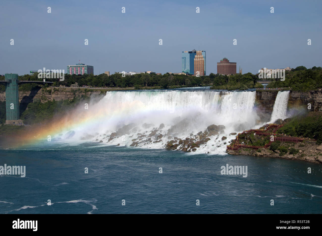 Niagara Falls aus den USA und Kanada Stockfoto