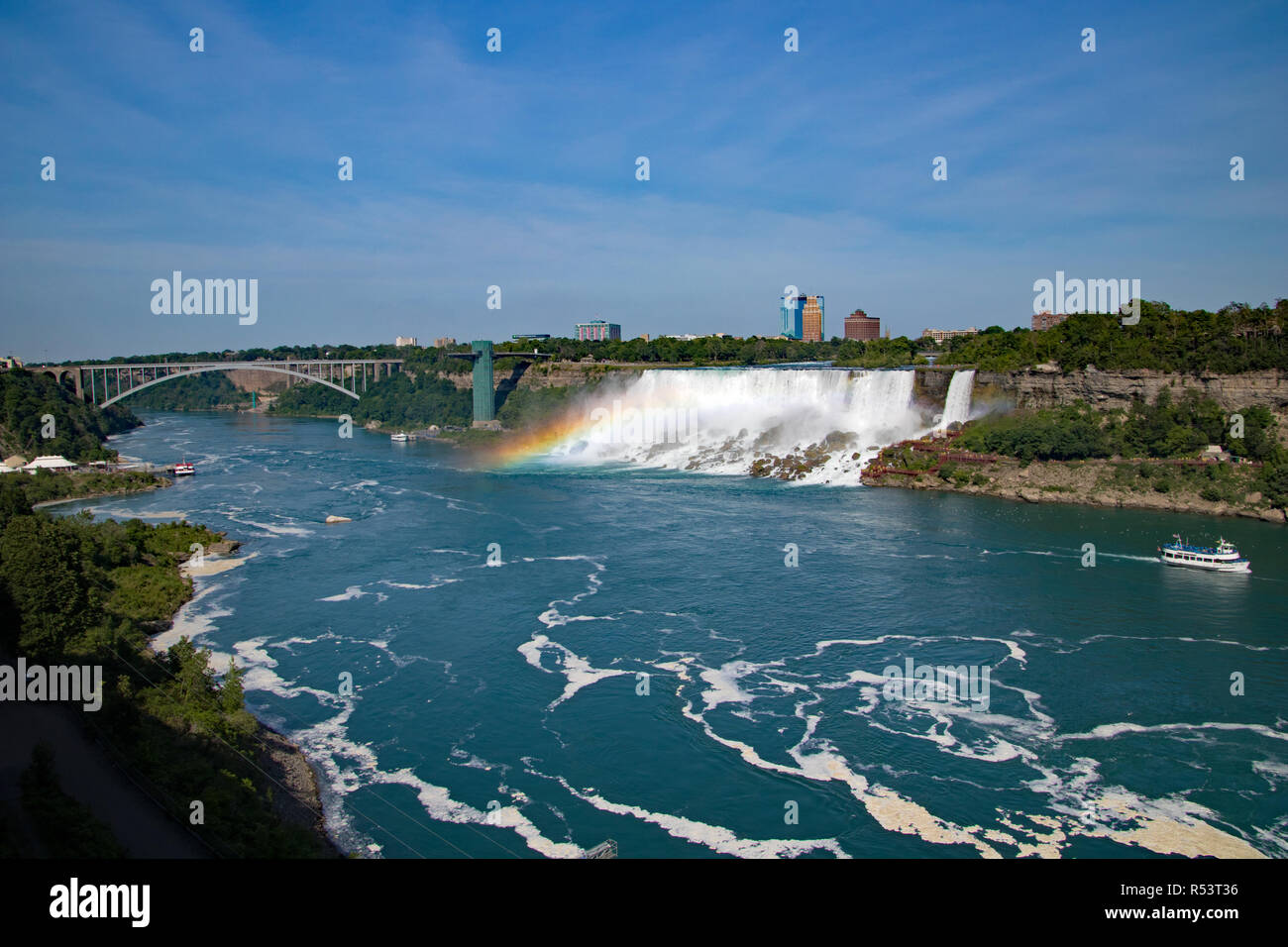 Niagara Falls aus den USA und Kanada Stockfoto