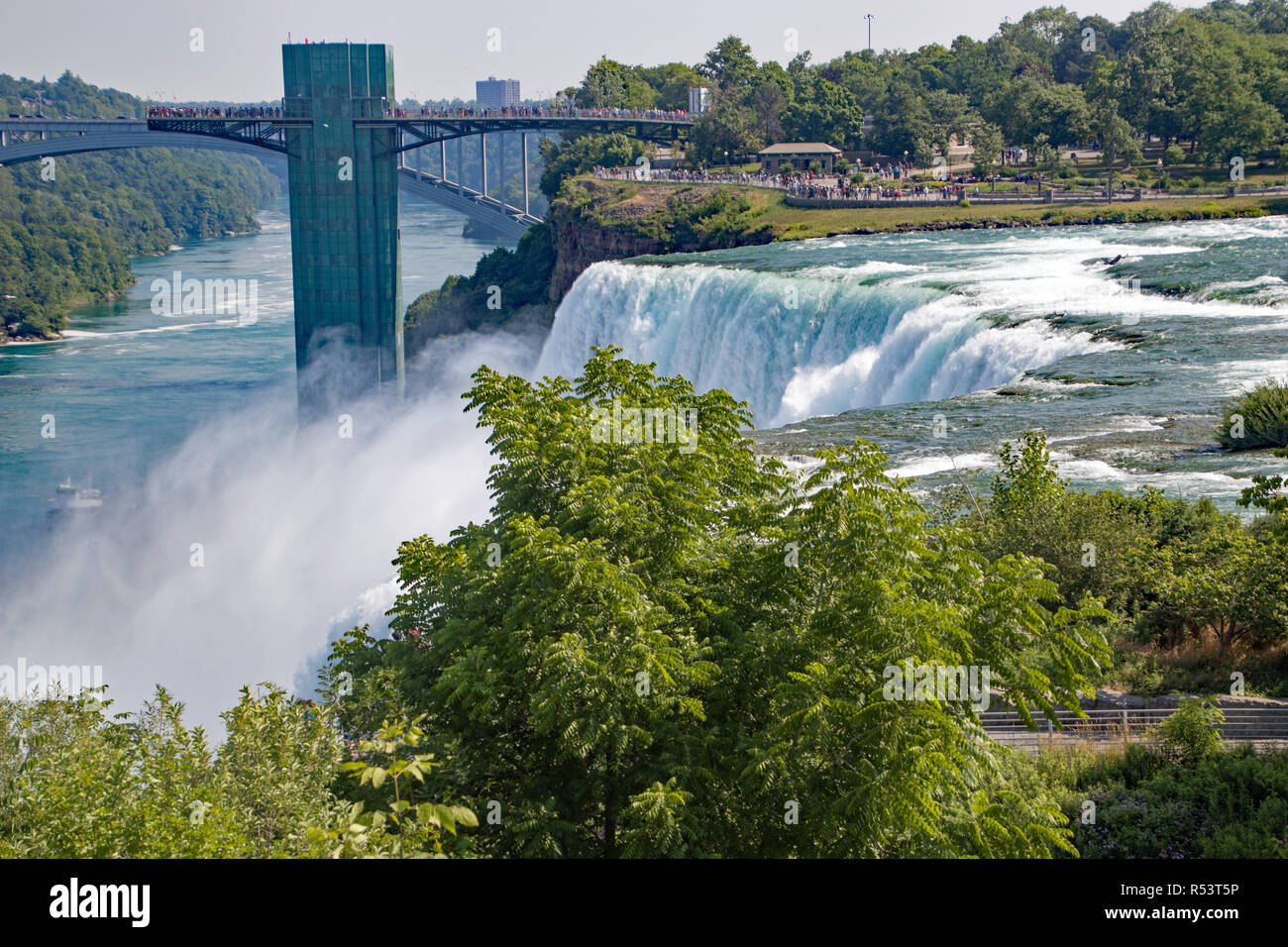 Niagara Falls aus den USA und Kanada Stockfoto