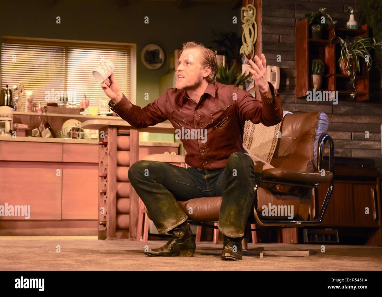 London, Großbritannien. 29. Nov 2018. Johnny Flynn, True West Theater Photocall, Vaudeville Theatre, London.UK Credit: michael Melia/Alamy leben Nachrichten Stockfoto