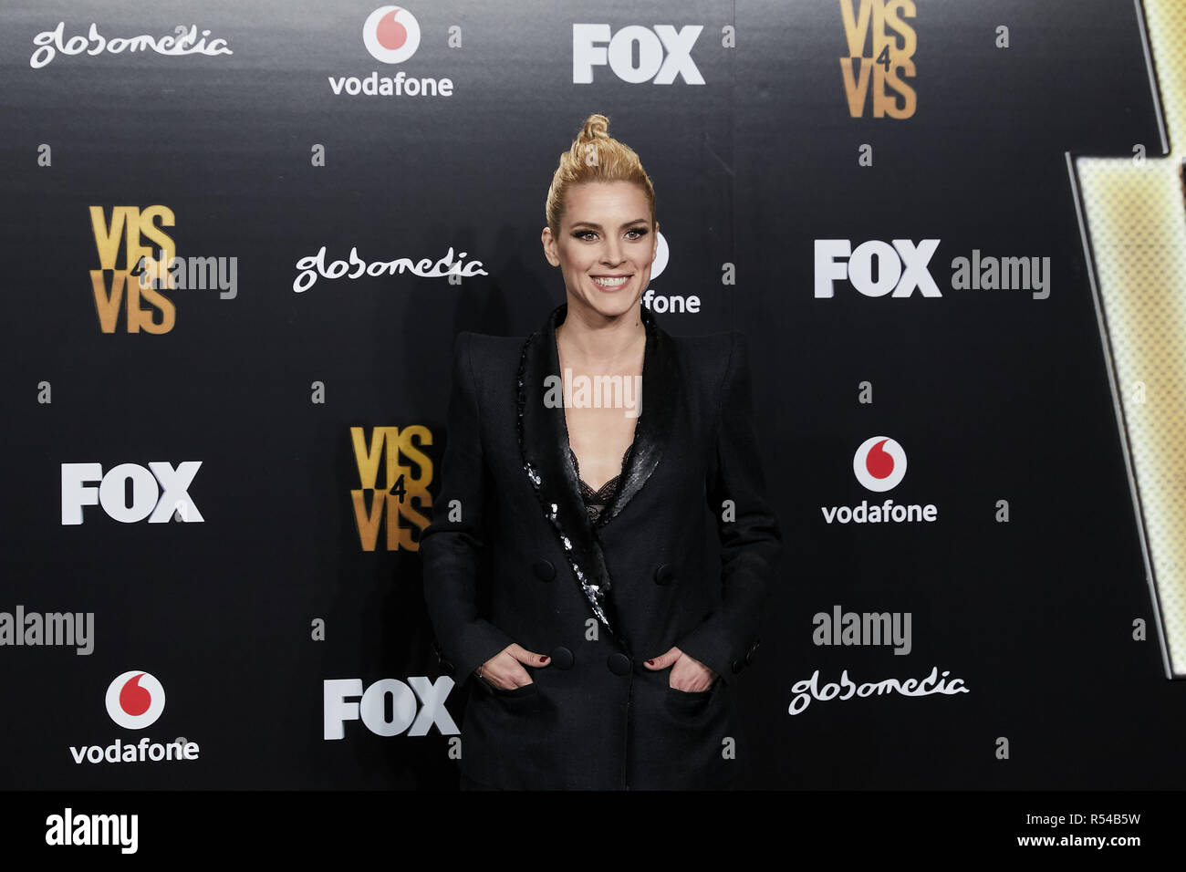 Madrid, Spanien. 29 Nov, 2018. Maggie Civantos nimmt gegenüber der Saison 4 Premiere Callao City Lights Kino in Madrid. Credit: LEGAN S. Mace/SOPA Images/ZUMA Draht/Alamy leben Nachrichten Stockfoto