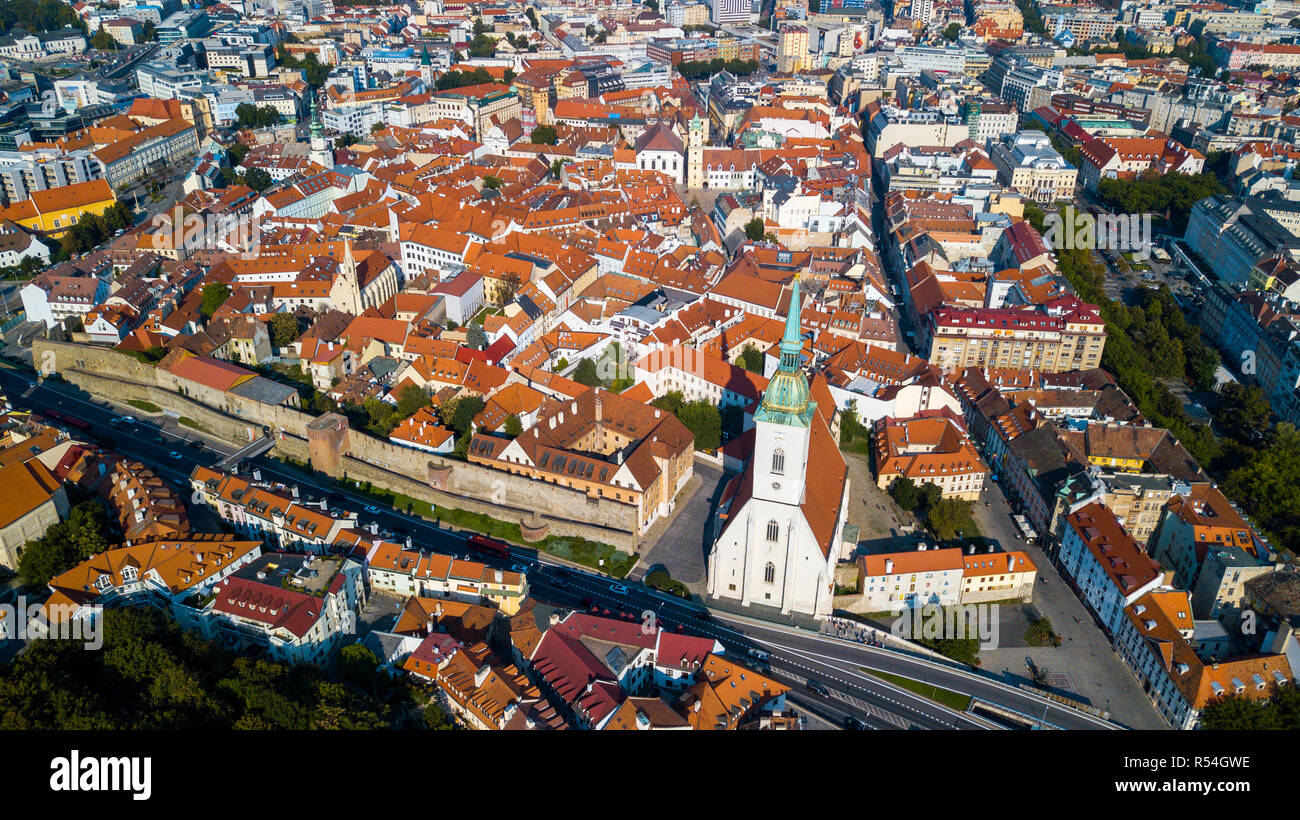 St Martin's Cathedral oder Dóm sv Martina, Altstadt, Bratislava, Slowakei Stockfoto