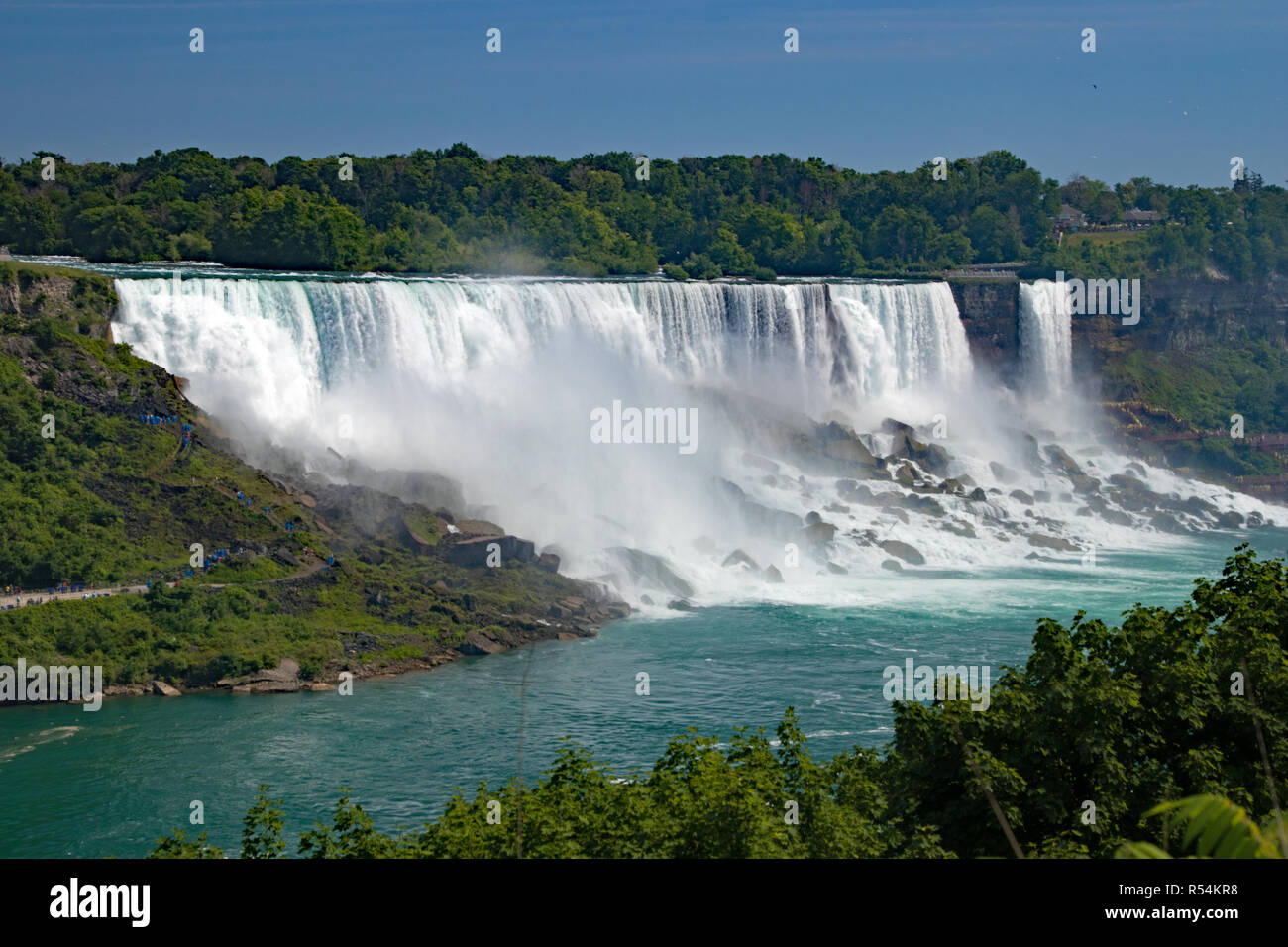 Niagara Falls aus den USA und Kanada Stockfoto