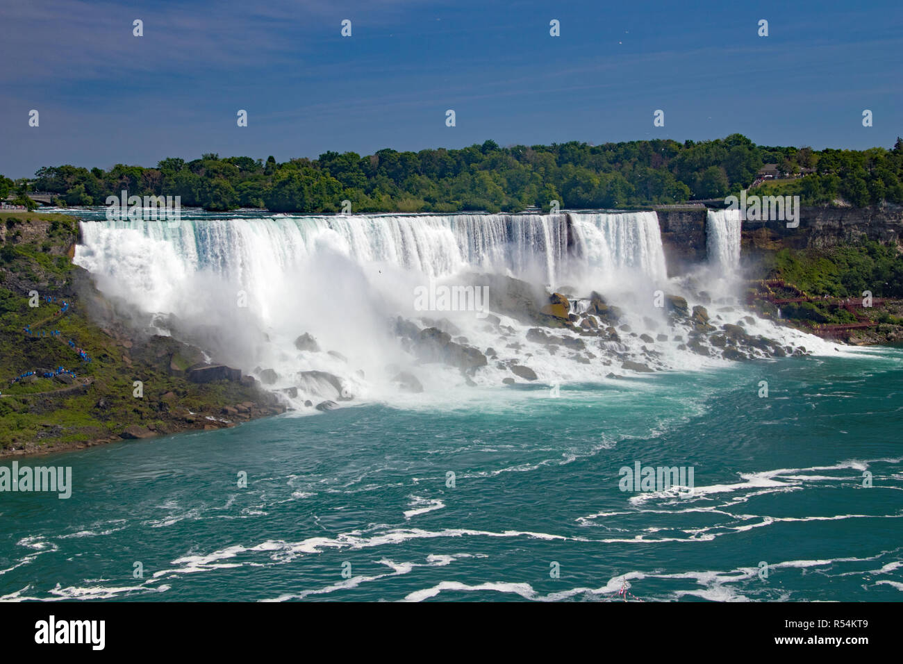 Niagara Falls aus den USA und Kanada Stockfoto