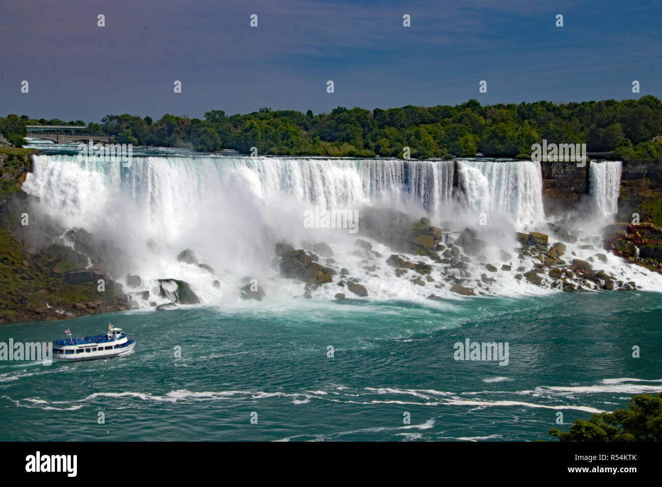 Niagara Falls aus den USA und Kanada Stockfoto