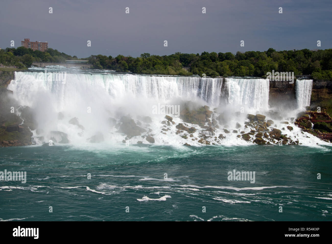 Niagara Falls aus den USA und Kanada Stockfoto