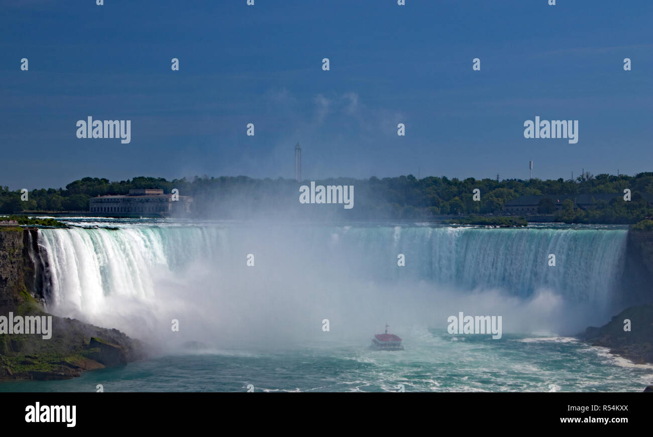 Niagara Falls aus den USA und Kanada Stockfoto