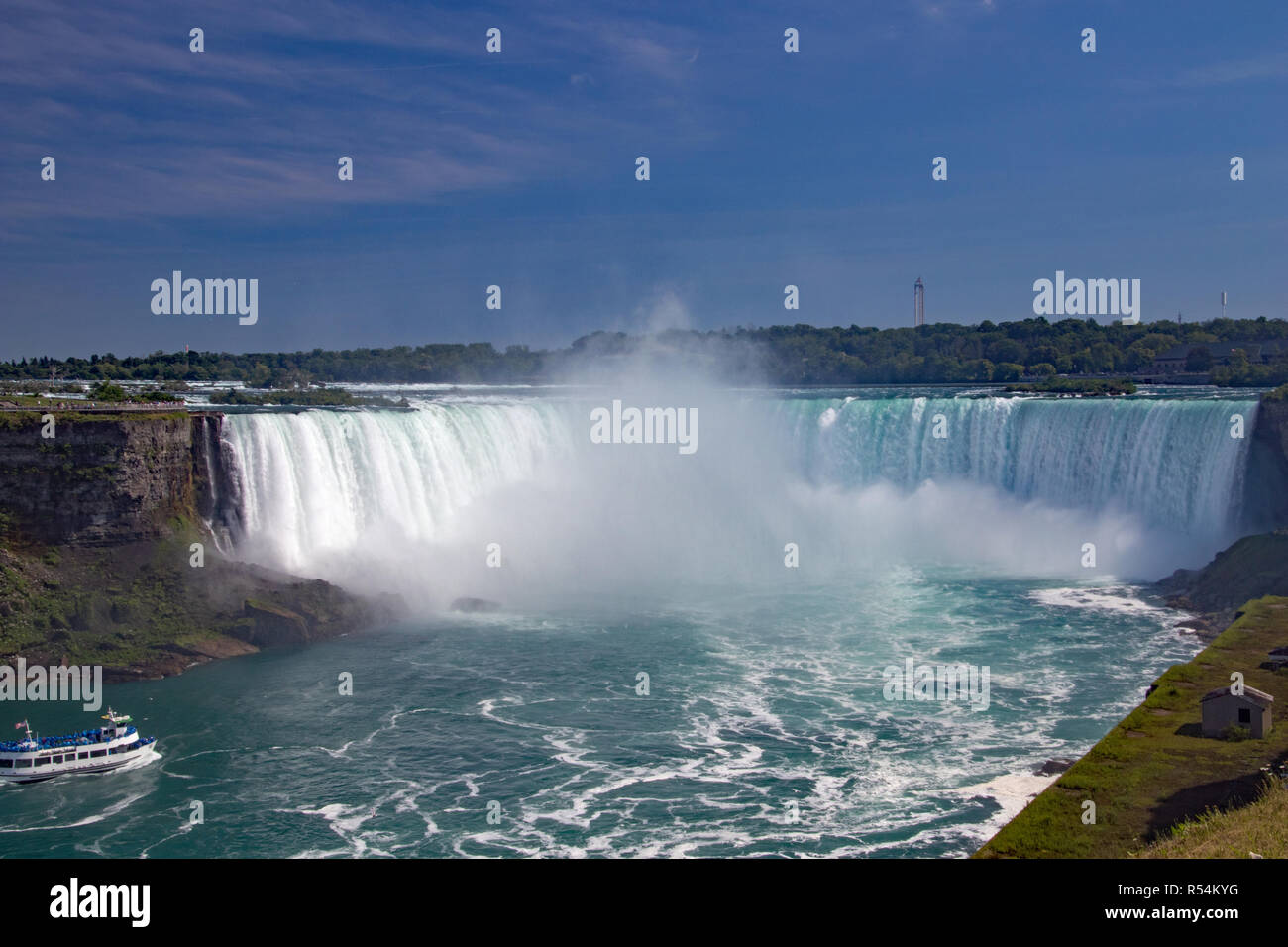 Niagara Falls aus den USA und Kanada Stockfoto