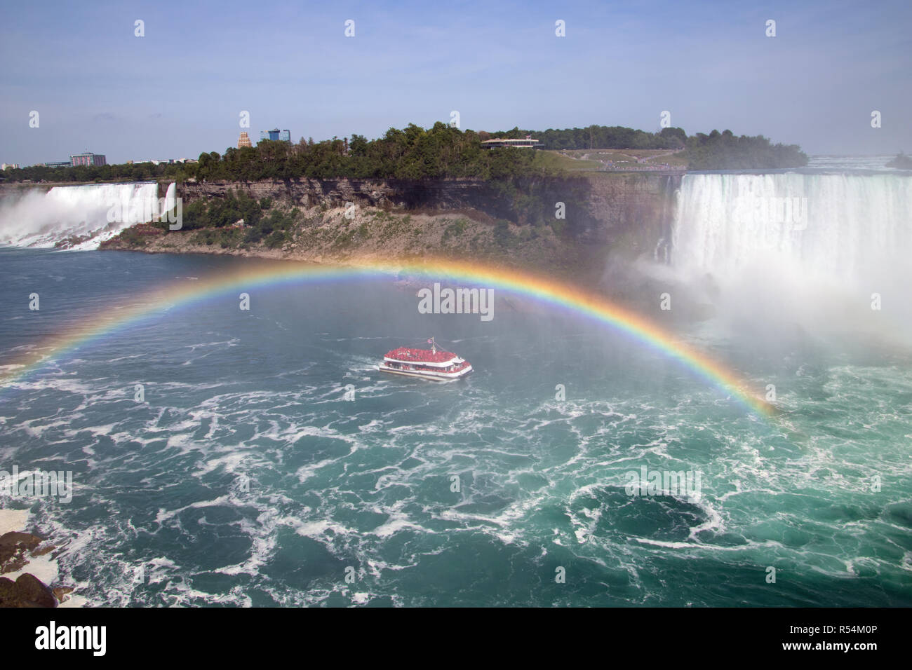 Niagara Falls aus den USA und Kanada Stockfoto