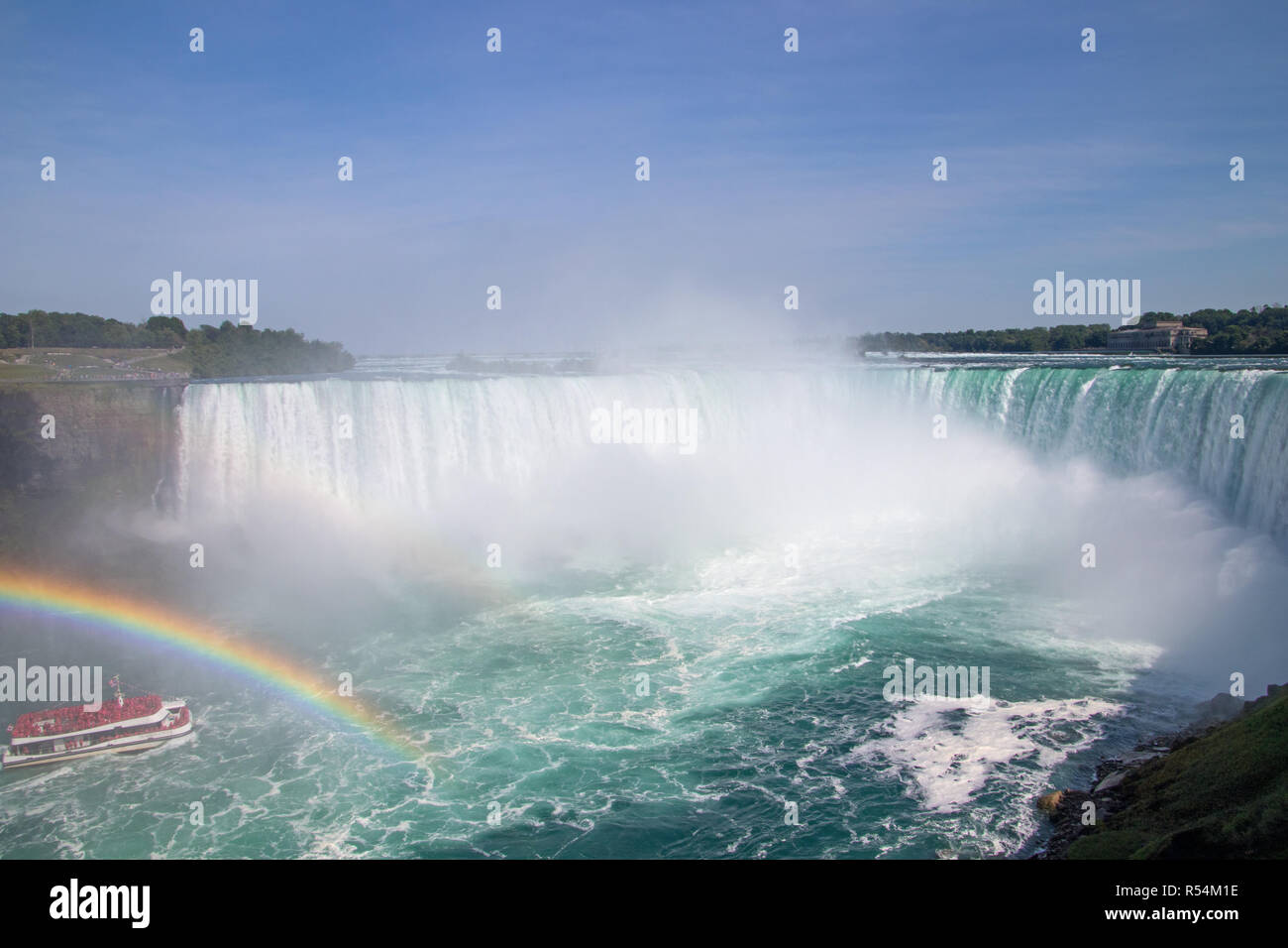 Niagara Falls aus den USA und Kanada Stockfoto