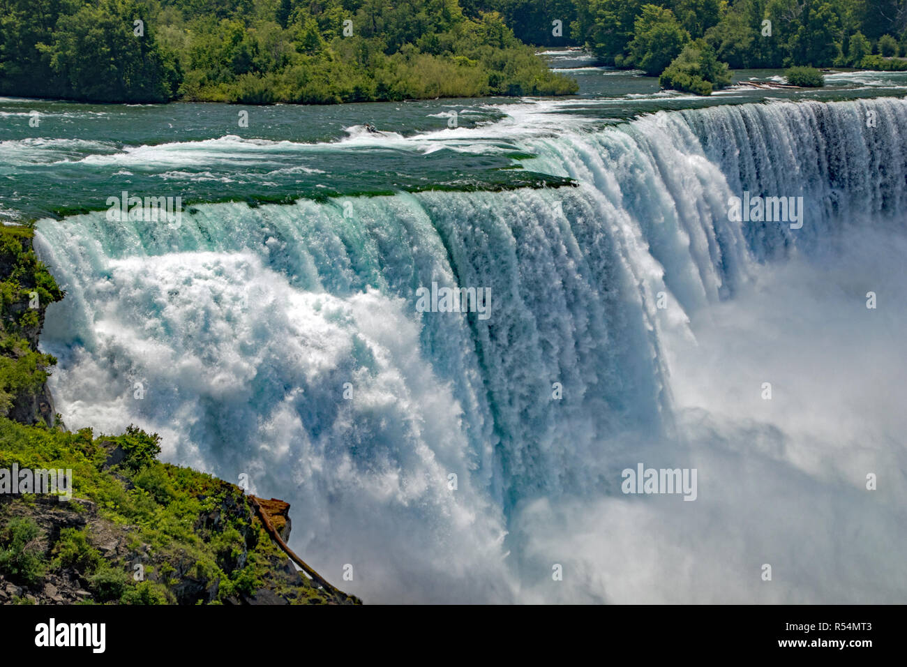 Niagara Falls aus den USA und Kanada Stockfoto
