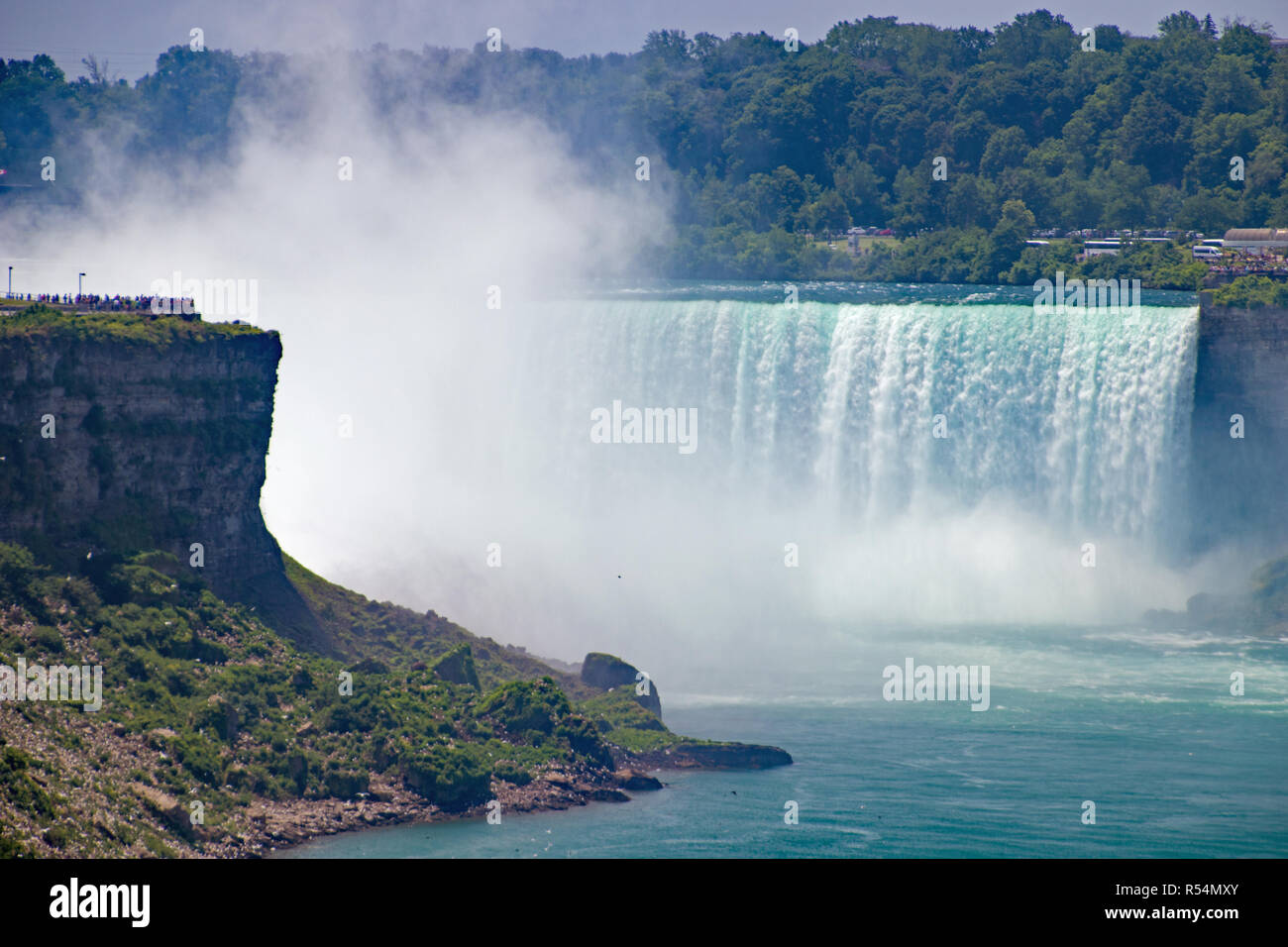 Niagara Falls aus den USA und Kanada Stockfoto