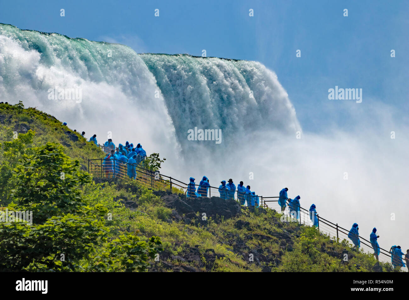 Niagara Falls aus den USA und Kanada Stockfoto