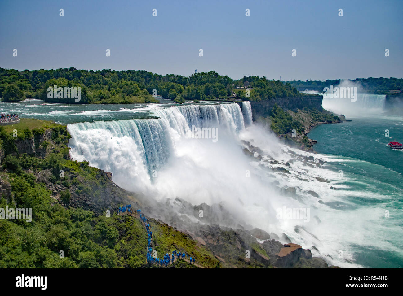 Niagara Falls aus den USA und Kanada Stockfoto
