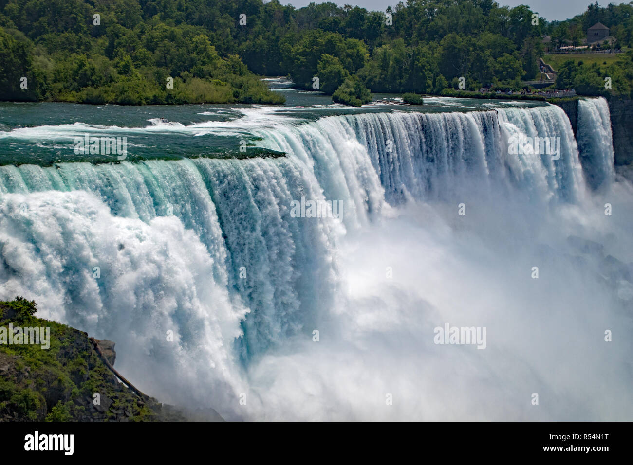 Niagara Falls aus den USA und Kanada Stockfoto