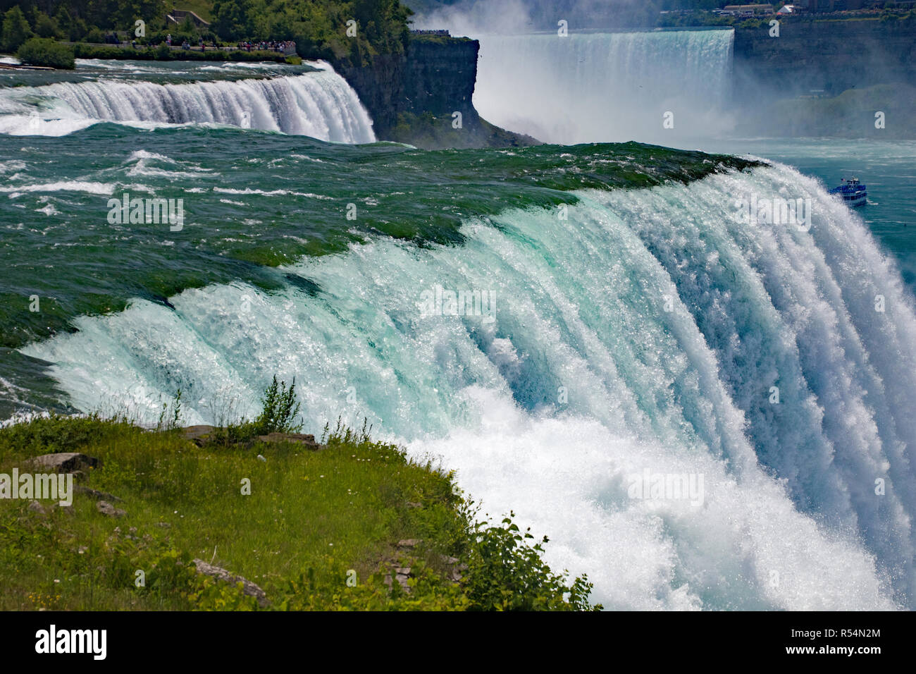 Niagara Falls aus den USA und Kanada Stockfoto