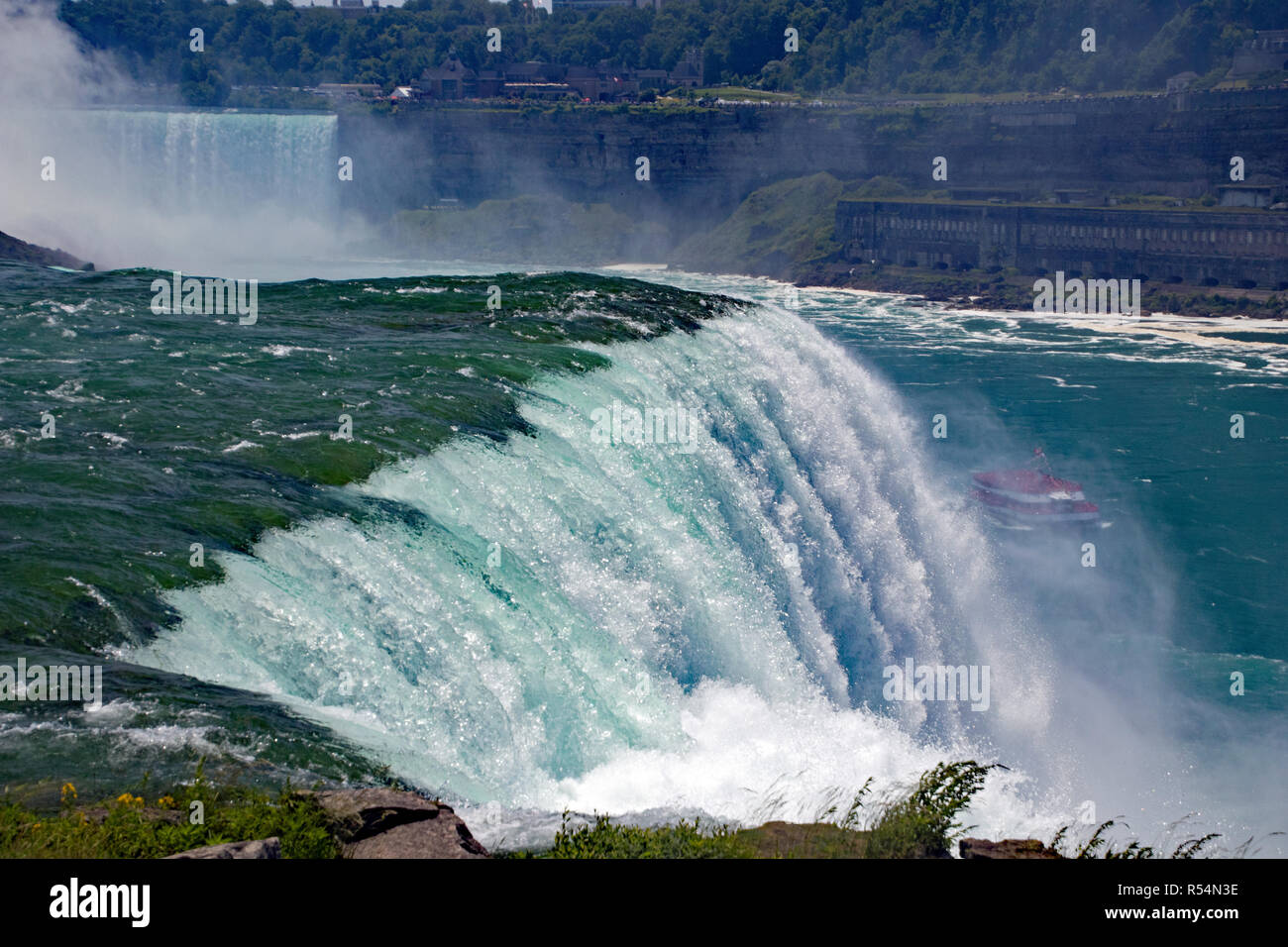 Niagara Falls aus den USA und Kanada Stockfoto