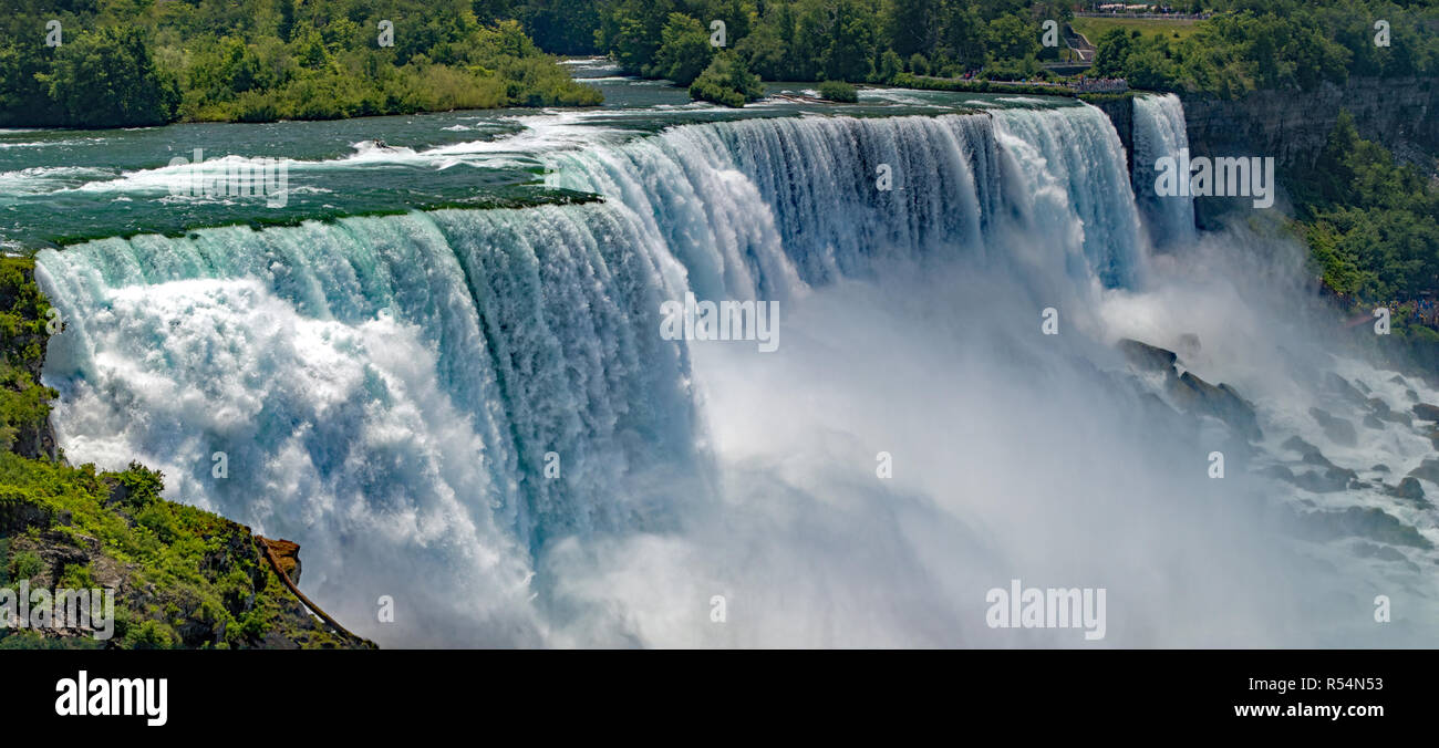 Niagara Falls aus den USA und Kanada Stockfoto