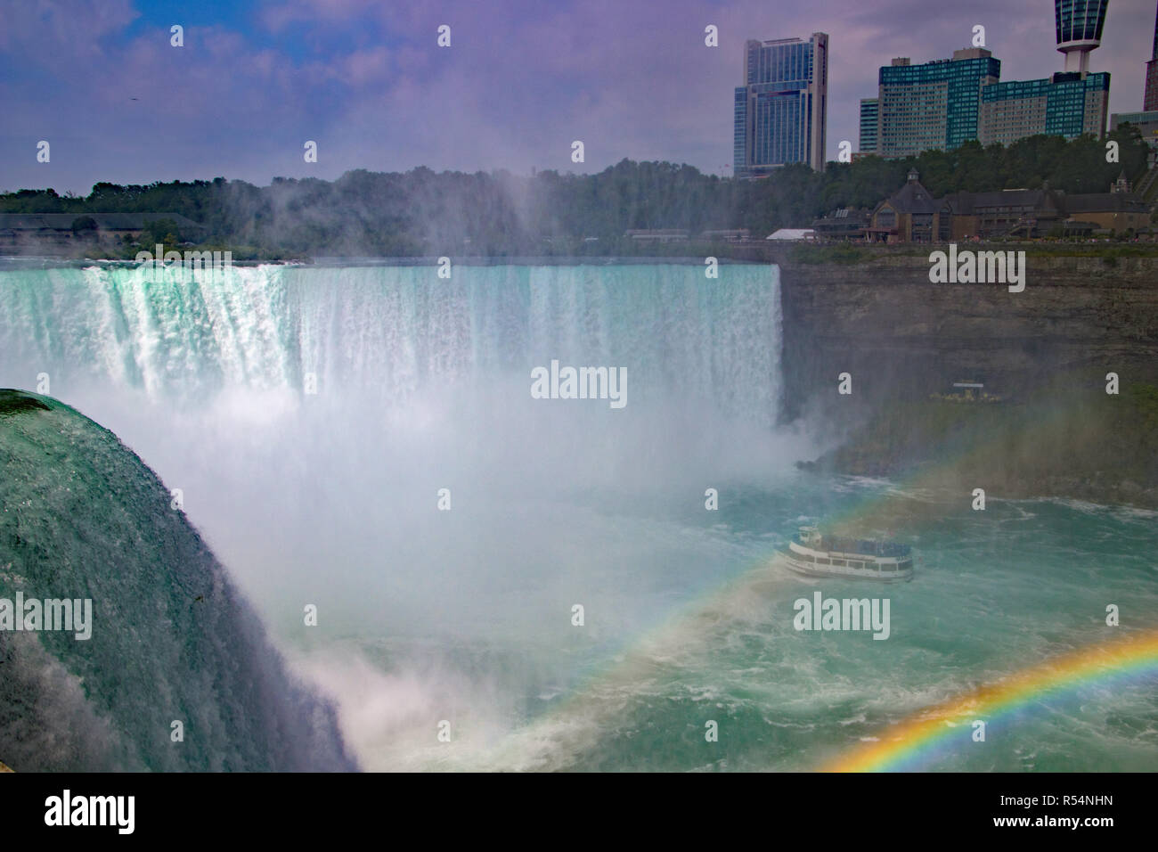 Niagara Falls aus den USA und Kanada Stockfoto