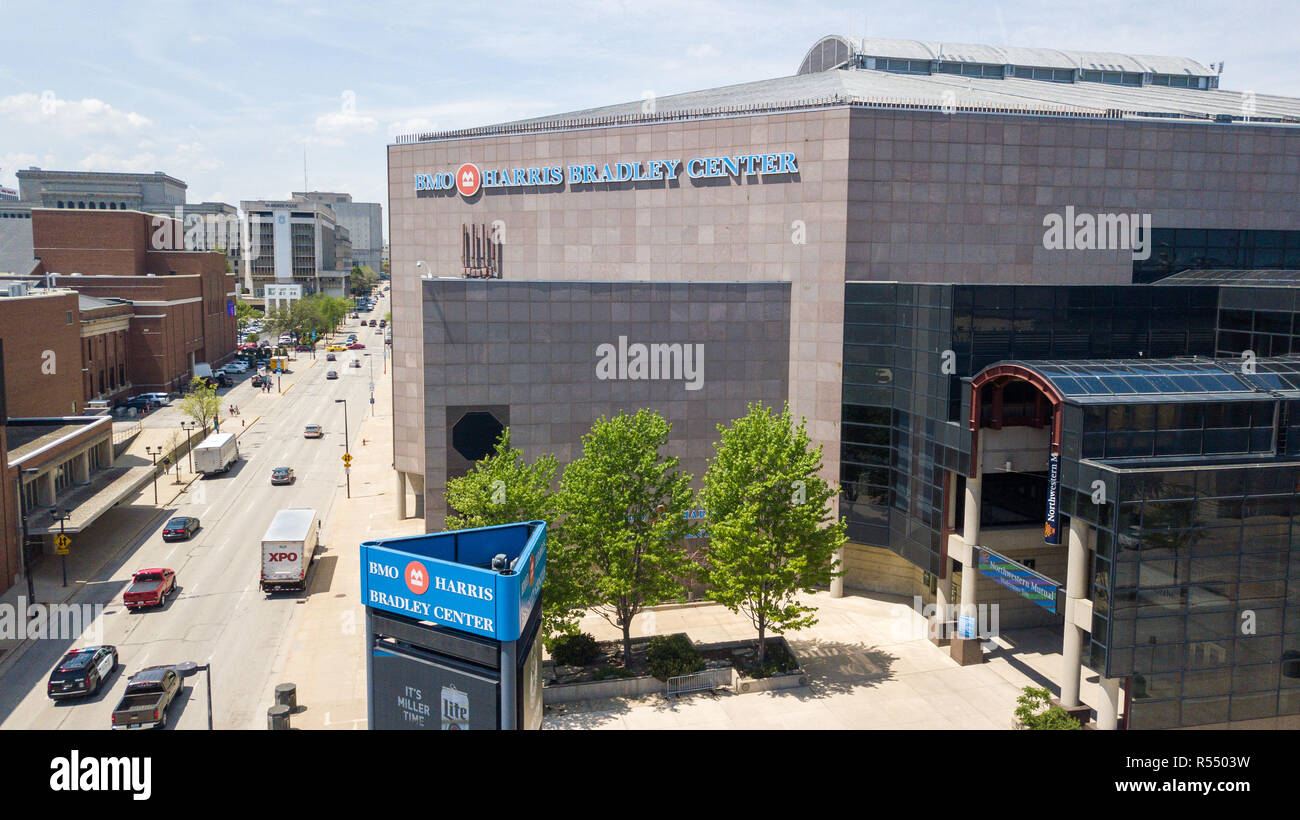 BMO Harris Bradley Center, Milwaukee, WI, USA Stockfoto