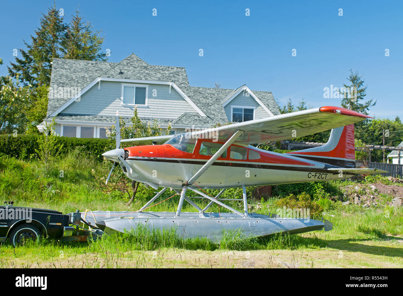 Die 431 Luft Demonstration Squadron der Royal Canadian Air Force während einer Praxis Training Tag an ihrer Home base an Stockfoto