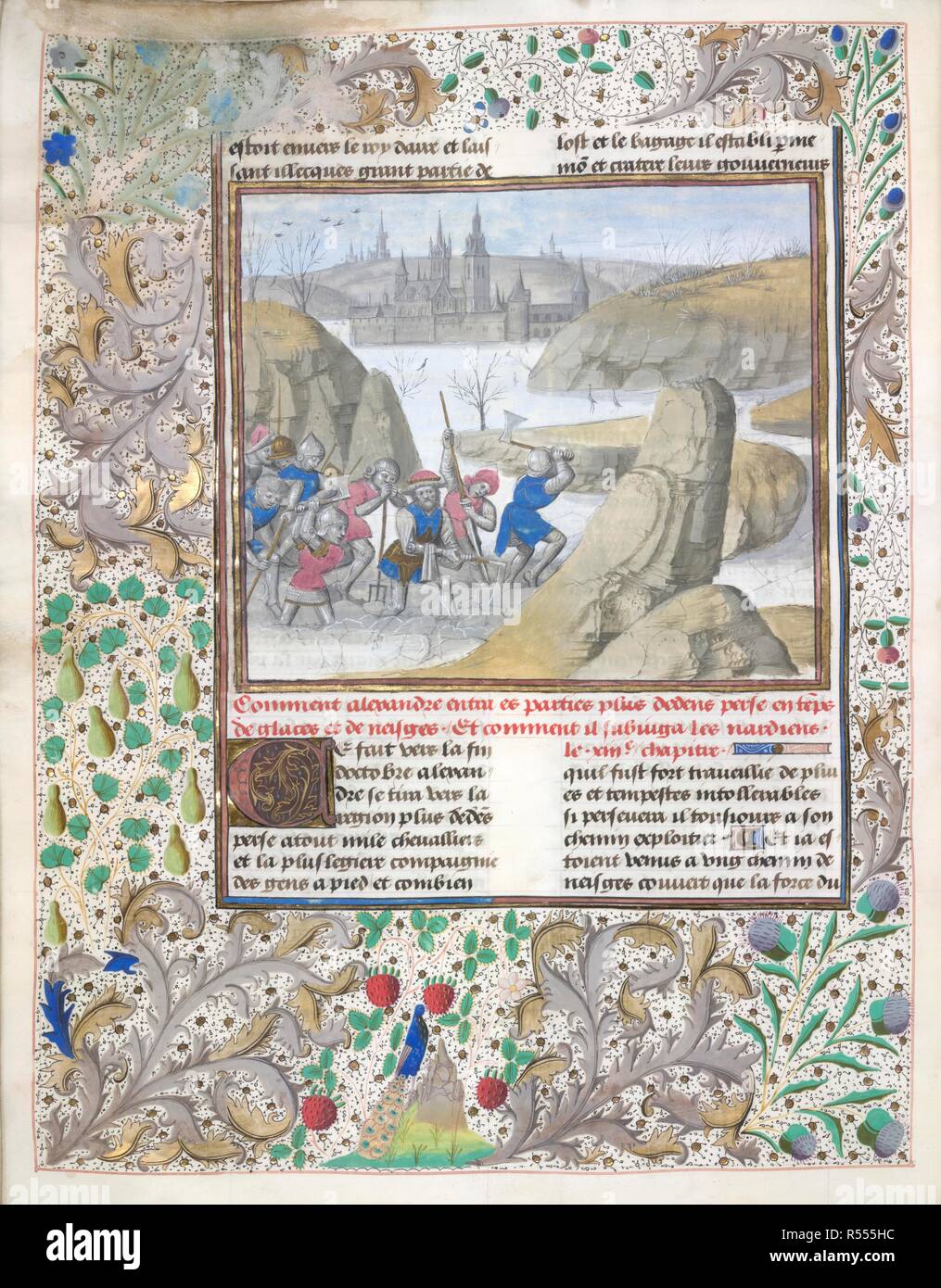 Alexander Der Grosse In Persien Die Geschichte Von Alexander Dem Grossen Amiens Ca 1475 1480 Ganze